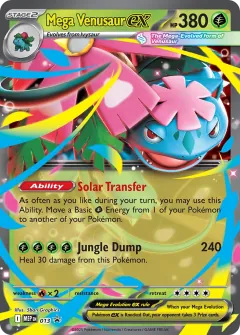 Mega Venusaur ex, MEP Black Star Promos 013