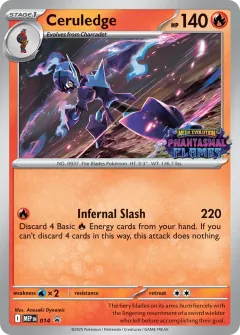 Ceruledge, MEP Black Star Promos 014