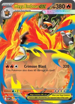 Mega Emboar ex, MEP Black Star Promos 035