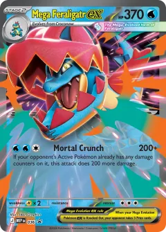 Mega Feraligatr ex, MEP Black Star Promos 036