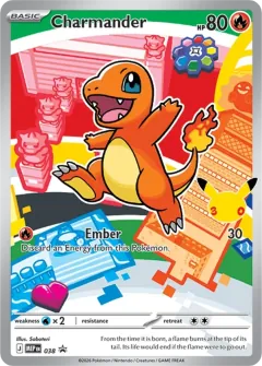 Charmander, MEP Black Star Promos 038