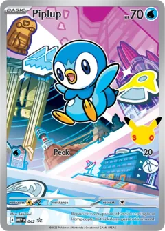 Piplup, MEP Black Star Promos 042