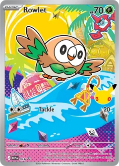 Rowlet, MEP Black Star Promos 043