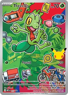 Treecko, MEP Black Star Promos 055
