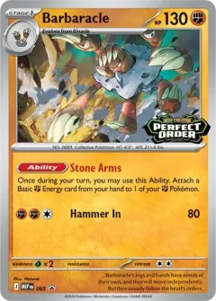 Barbaracle, MEP Black Star Promos 065