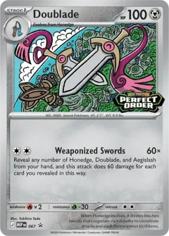 Doublade, MEP Black Star Promos 067