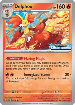 Delphox, MEP Black Star Promos 074