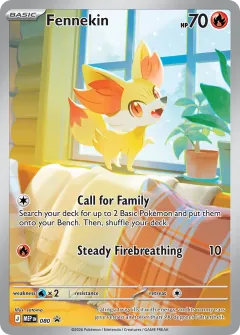 Fennekin, MEP Black Star Promos 080
