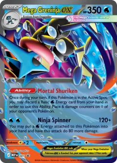 Mega Greninja ex, MEP Black Star Promos 081