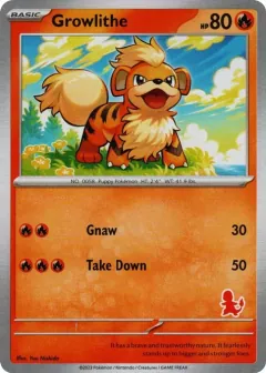 Growlithe, My First Battle 13/48