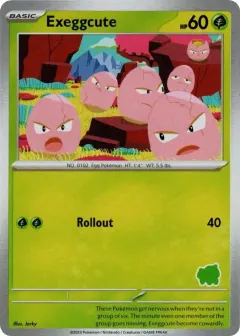 Exeggcute, My First Battle 5/48