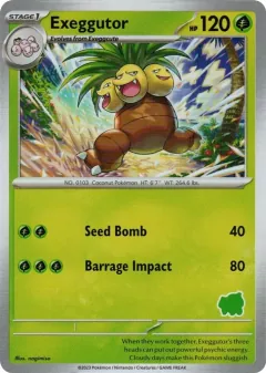 Exeggutor, My First Battle 6/48