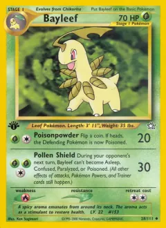 Bayleef, Neo Genesis 28/111