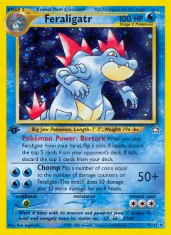 Feraligatr, Neo Genesis 4/111
