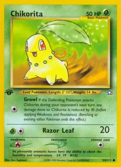 Chikorita, Neo Genesis 54/111