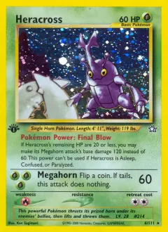 Heracross, Neo Genesis 6/111