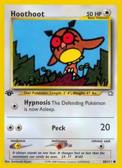 Hoothoot, Neo Genesis 60/111