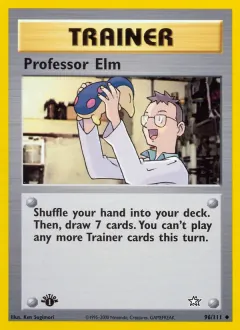 Professor Elm, Neo Genesis 96/111