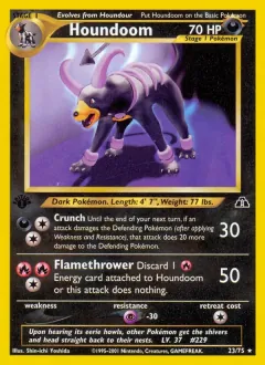 Houndoom, Neo Discovery 23/75