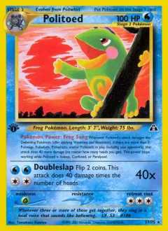 Politoed, Neo Discovery 27/75