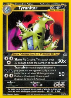 Tyranitar, Neo Discovery 31/75