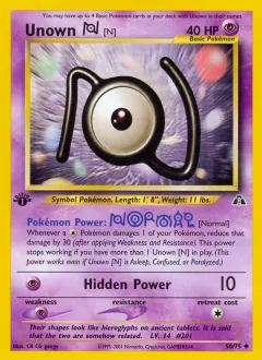 Unown [N], Neo Discovery 50/75