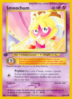 Smoochum, Neo Revelation 54/64