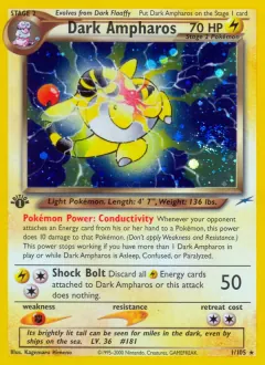 Dark Ampharos, Neo Destiny 1/105