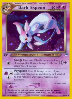 Dark Espeon, Neo Destiny 4/105