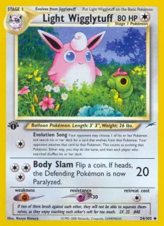 Light Wigglytuff, Neo Destiny 54/105