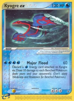 Kyogre ex, Nintendo Black Star Promos 1/40