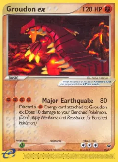 Groudon ex, Nintendo Black Star Promos 2/40