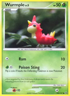 Wurmple, Platinum 103/127