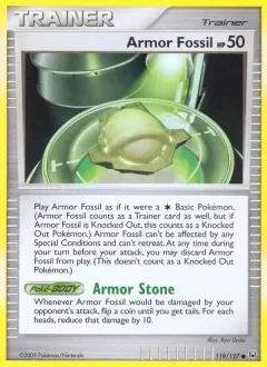 Armor Fossil, Platinum 119/127