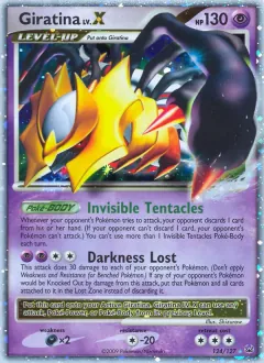 Giratina LV.X, Platinum 124/127