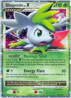 Shaymin LV.X, Platinum 127/127