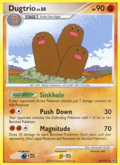 Dugtrio, Platinum 24/127