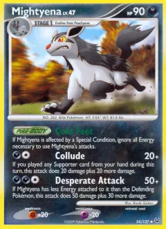Mightyena, Platinum 54/127