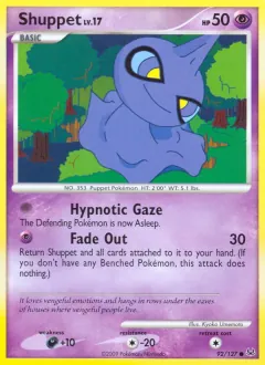 Shuppet, Platinum 92/127