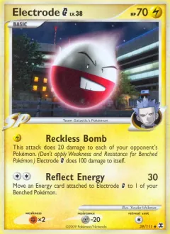 Electrode G, Rising Rivals 39/111