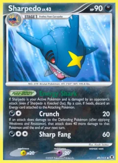 Sharpedo, Rising Rivals 49/111