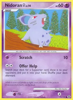 Nidoran ♀, Rising Rivals 71/111