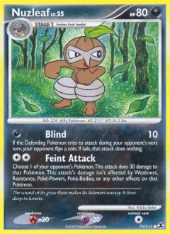 Nuzleaf, Rising Rivals 75/111
