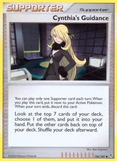 Cynthia's Guidance, Supreme Victors 136/147