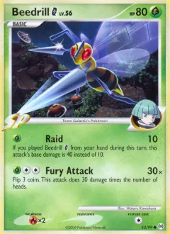 Beedrill G, Arceus 53/99
