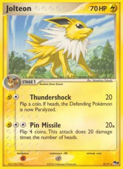 Jolteon, POP Series 3 3/17