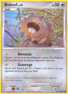 Bidoof, POP Series 6 11/17