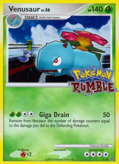 Venusaur, Pokémon Rumble 1/16