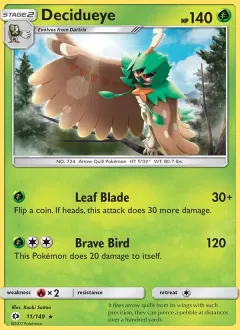 Decidueye, Sun & Moon 11/149