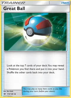 Great Ball, Sun & Moon 119/149